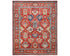 9x12 Rust Aryana Afghan Hand Knotted Veg Dye Wool Area Rug